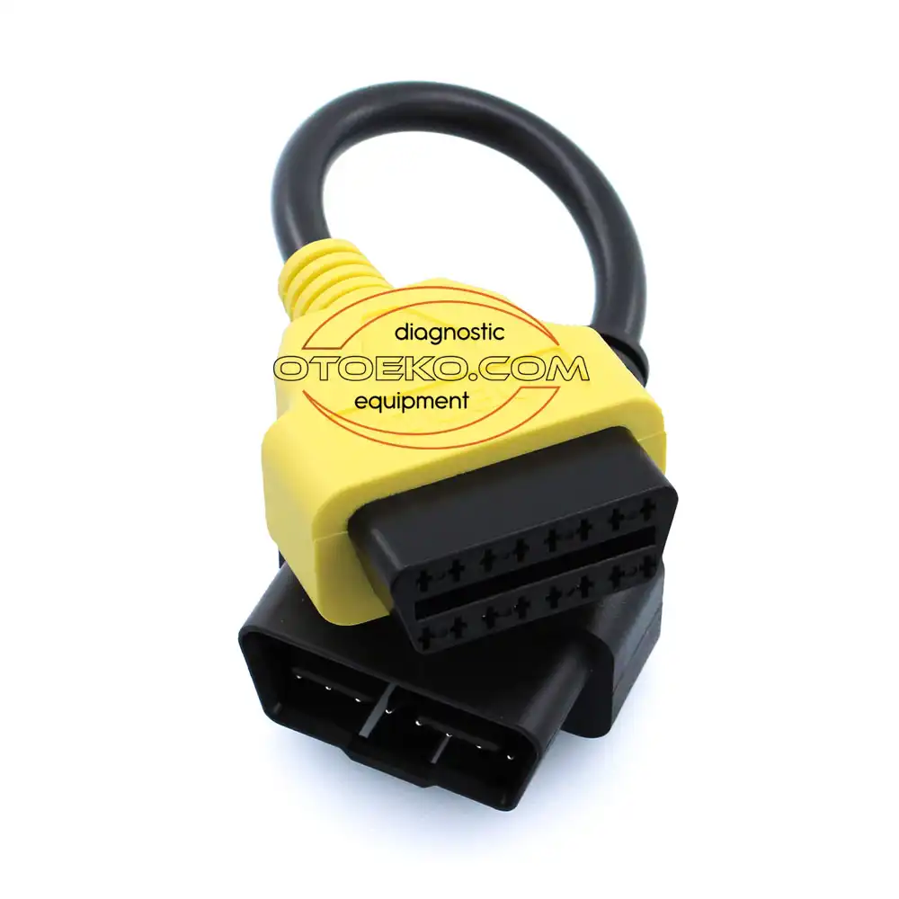 Fiat / Alfa Romeo Multiecuscan OBD2 A3 Yellow Adapter Cable (Low-Speed CAN / Proxi Alignment / BCM & Cluster) - 1